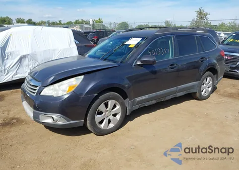 2010 Subaru Outback 2.5I Limited z USA, uszkodzony, nr VIN 4S4BRBJCXA3383797